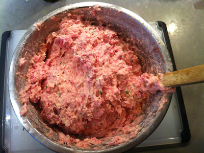 Meatloaf Combined Mixture
