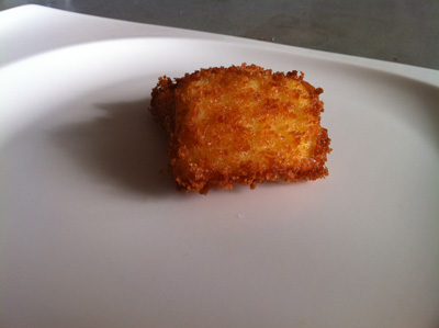 Deep Fried Custard In Panko