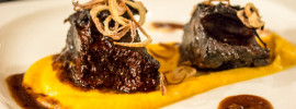 Sous Vide Short Ribs & Sweet Potato Puree