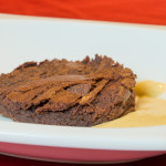 Chocolate Brownie & Sous Vide Creme Anglaise