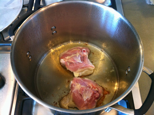 Chicken Thighs for Veloute