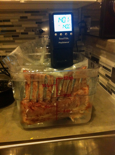 Sous Vide Lamb Rack