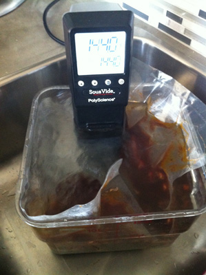 Sous Vide Short Ribs Cooking