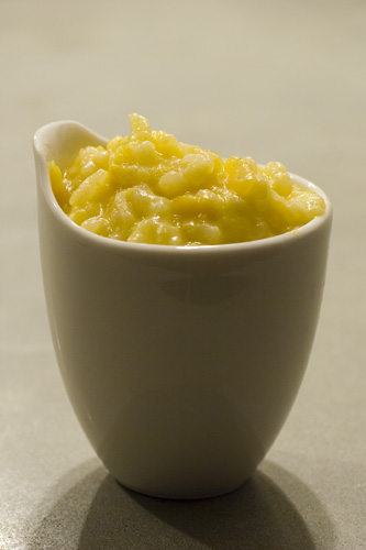 Finished Melon Risotto