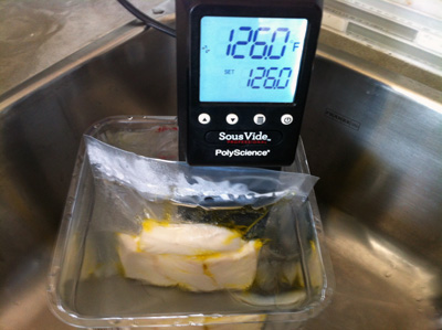 Sous Vide Halibut