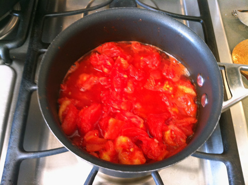 Stewing Tomatoes
