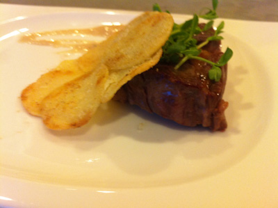 Prime Rib & Potato Pinwheel Test Plate